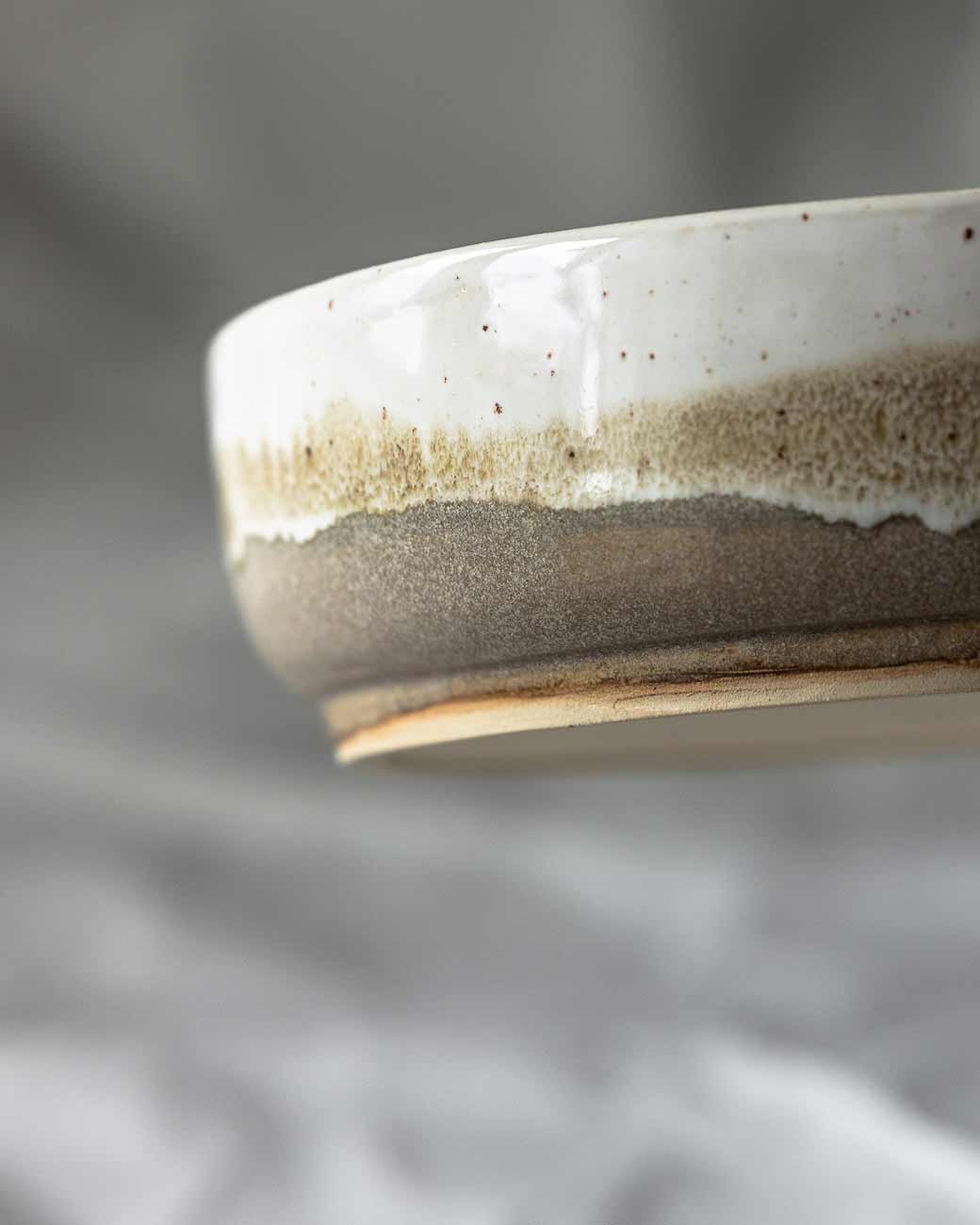 BOWL | BEIGE WHITE JE STÜCK