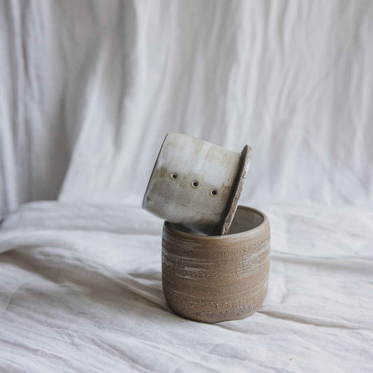 BUTTERDOSE | NATURE /// Franz. Butterdose für ca. 200g Butter