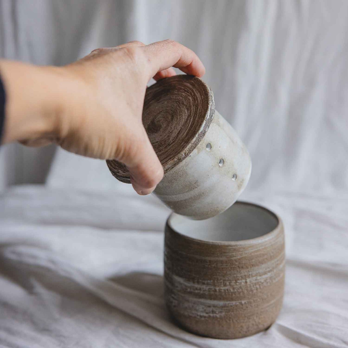 BUTTERDOSE | NATURE /// Franz. Butterdose für ca. 1/2 Stück Butter