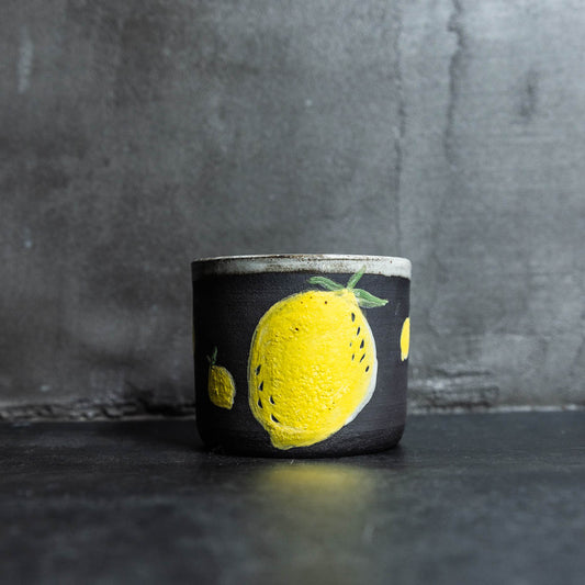 LEMON-CUP /// große Zitrone mit Mini-Zitronen