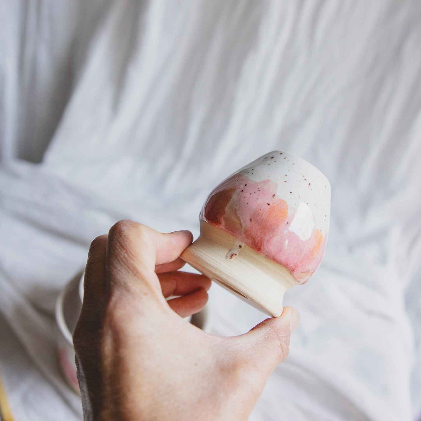 MATCHA | WEISS ROT PINK /// 3teilig ( B-Ware )