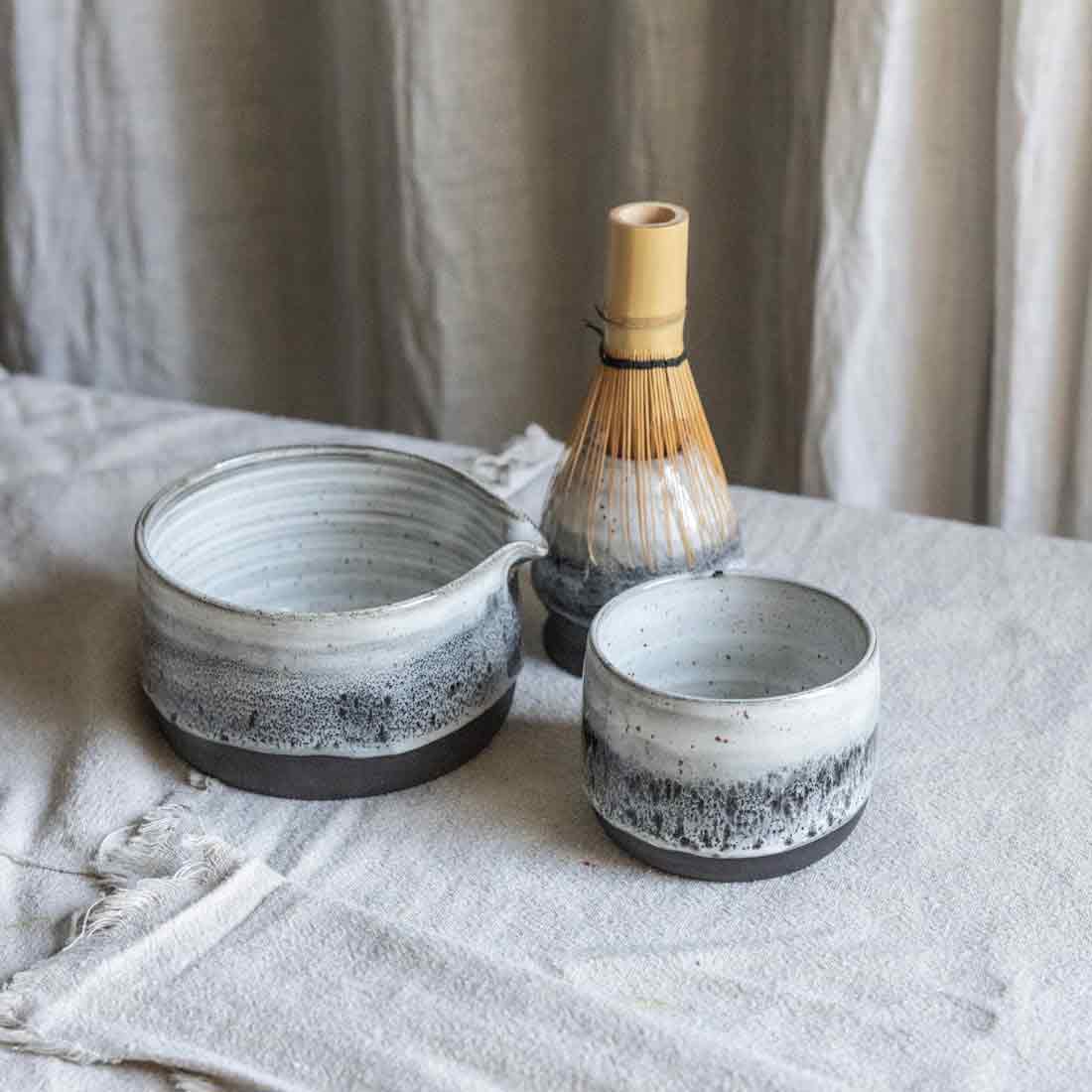 MATCHA | SCHWARZ WEISS /// 3teilig