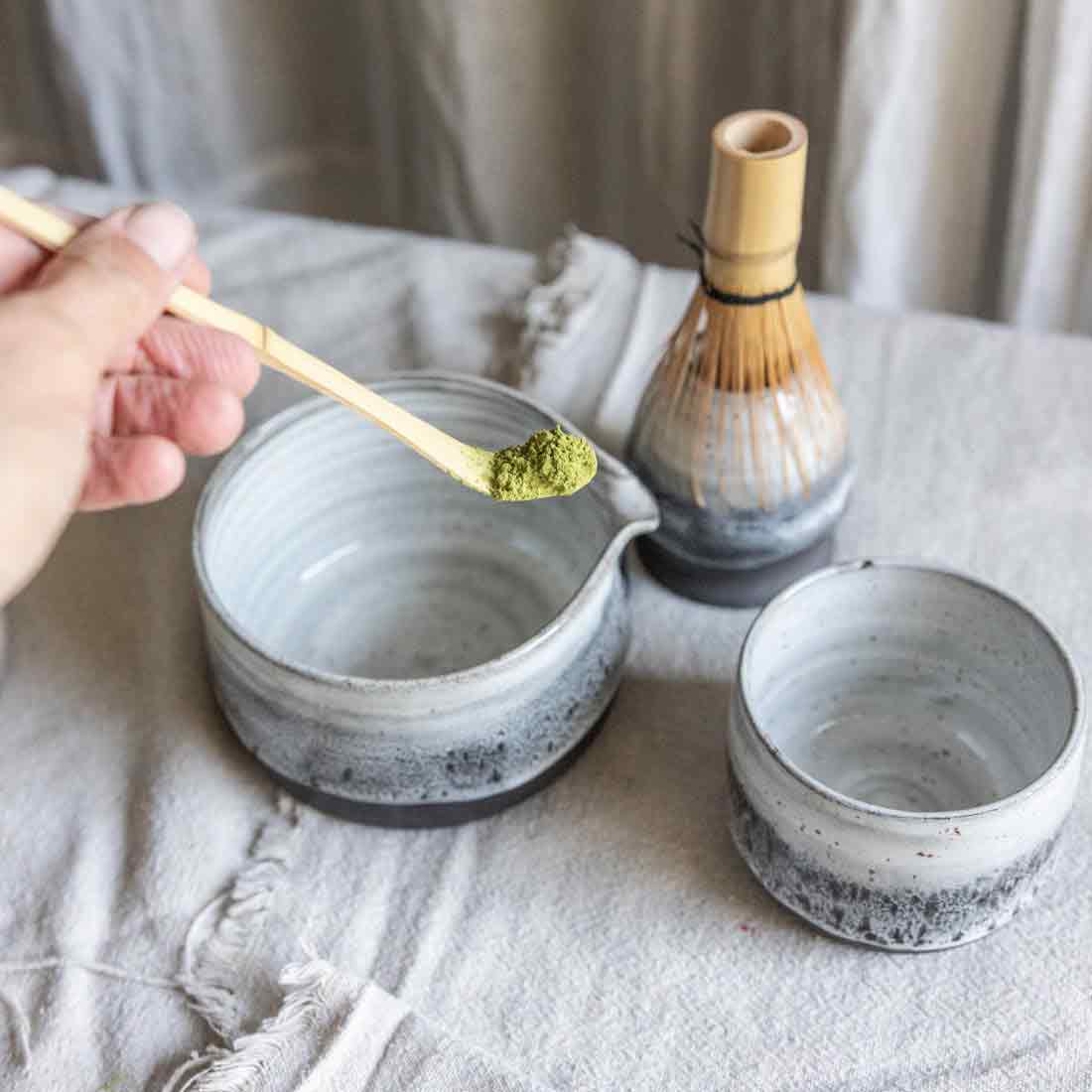 MATCHA | SCHWARZ WEISS /// 3teilig