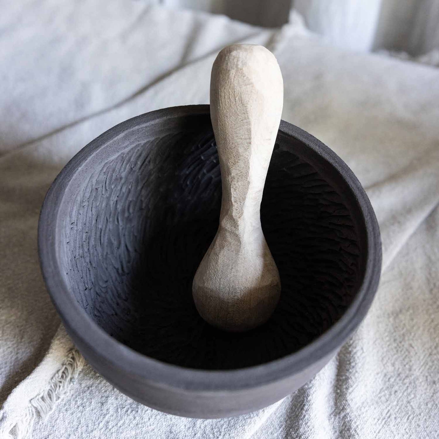 SCHWARZ MATT /// Mörser