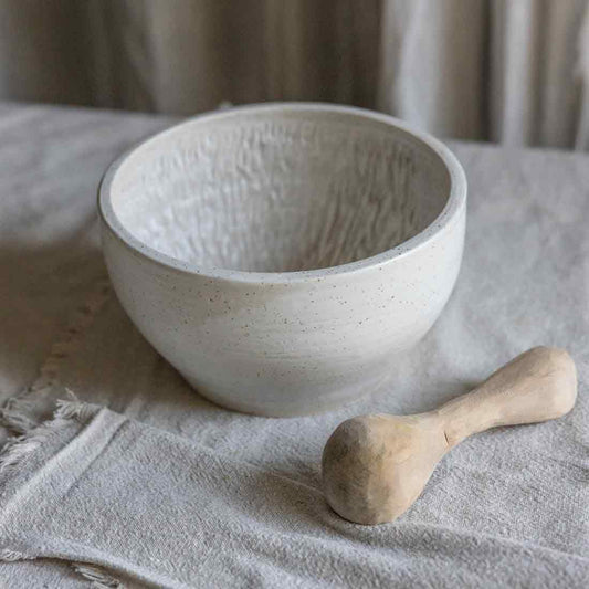 MÖRSER | SPECKLE /// matt-weiss