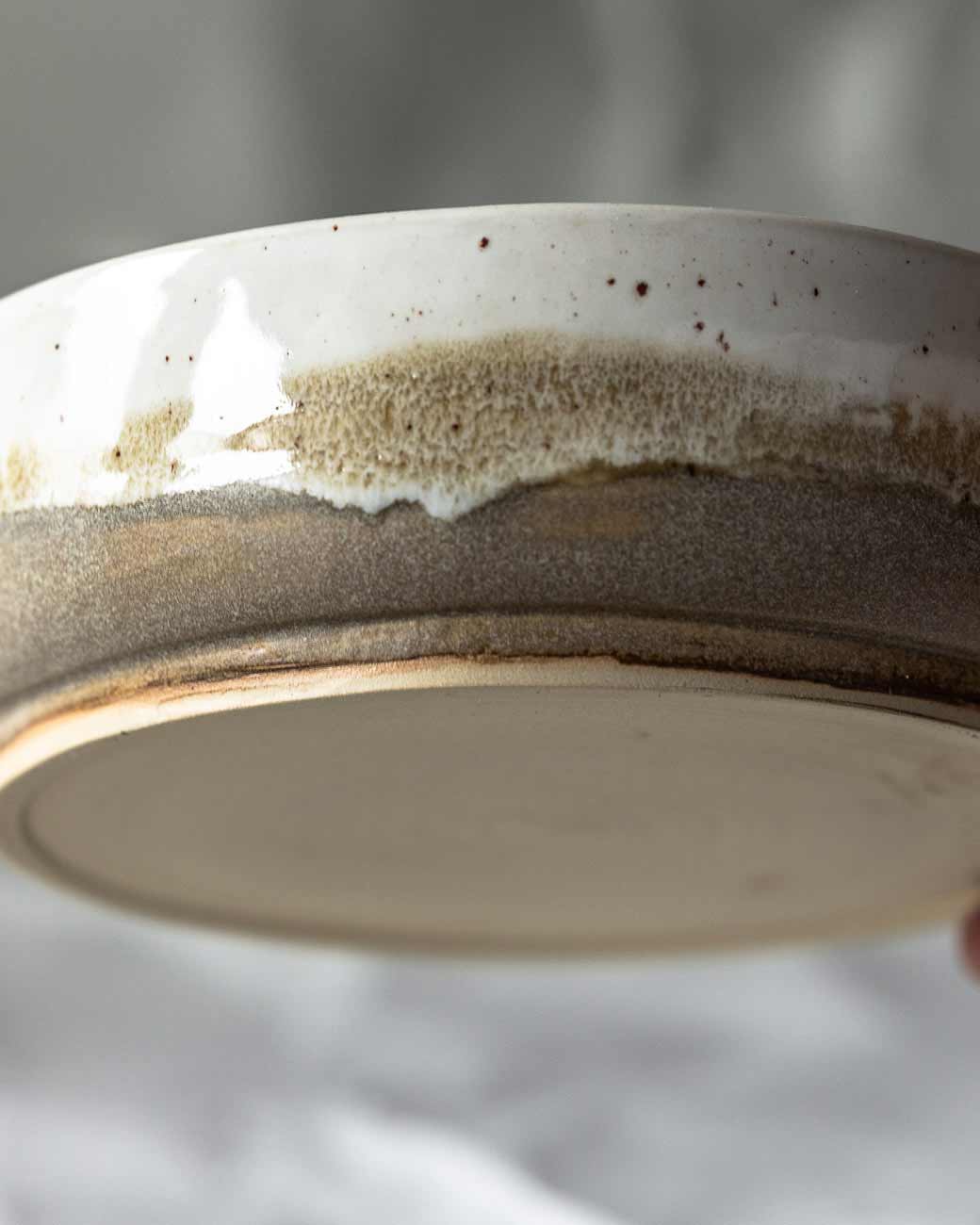 BOWL | BEIGE WHITE JE STÜCK