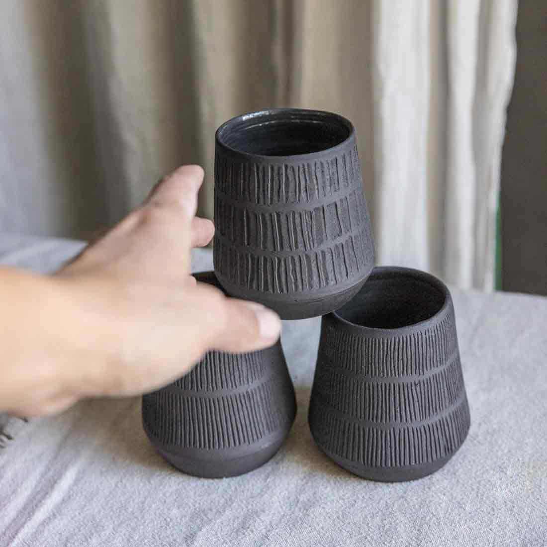 CUPS | MONO STRUKTUR /// 3er Set