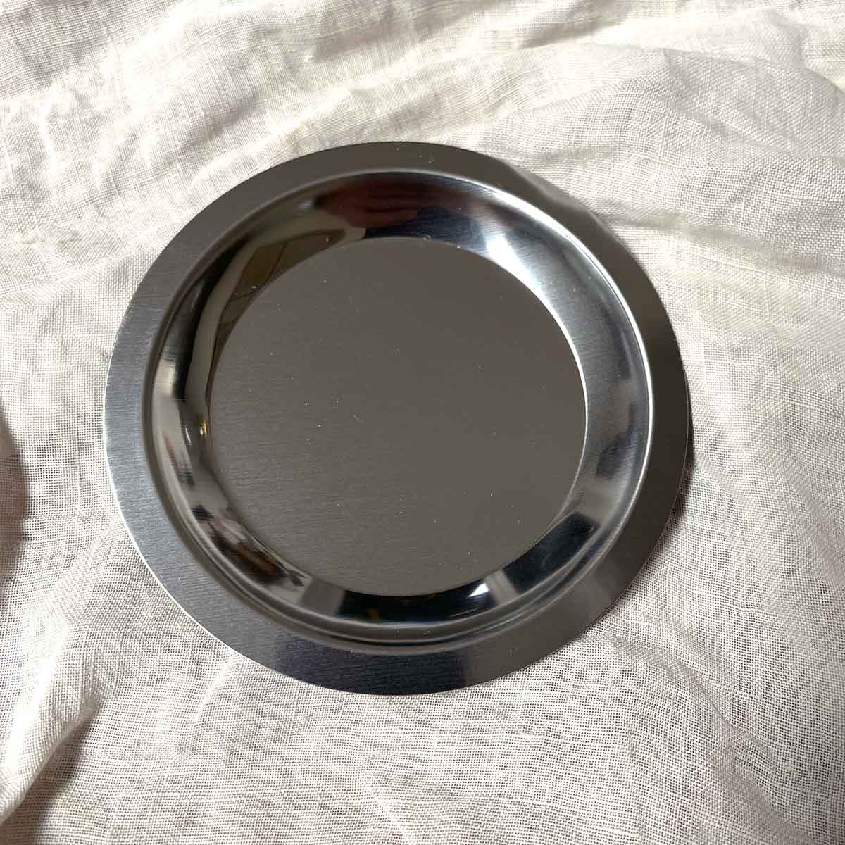 Edelstahl Duftschale-Einsatz passend zu Stövchen ⌀ 11,5cm